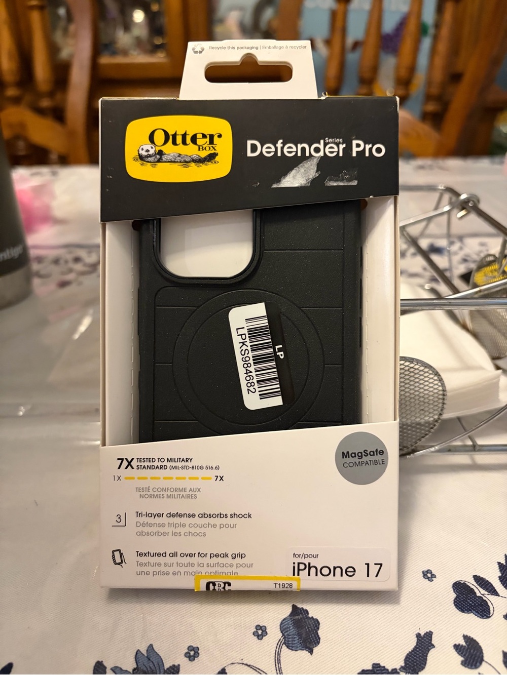 OtterBox Defender Pro MagSafe Case for iPhone 17 - Black